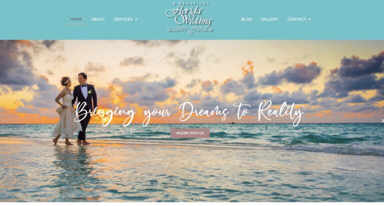 A Beautiful Florida Wedding